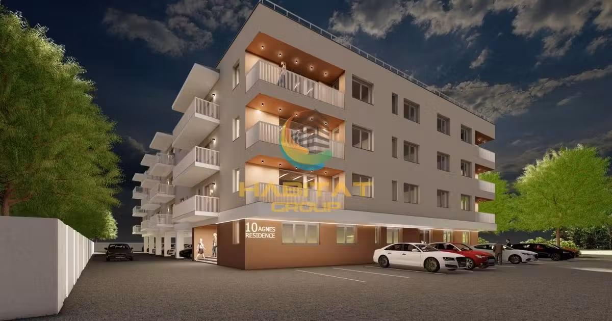Apartament de vânzare cu 2 camere în Popești-Leordeni