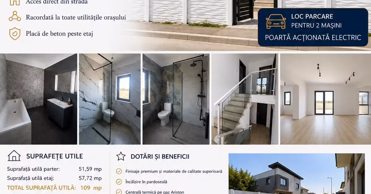 Casă individuală de vânzare cu 4 camere în Bragadiru