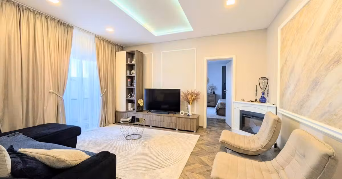 Apartament de vânzare cu 3 camere, mobilat în Dumbrăvița