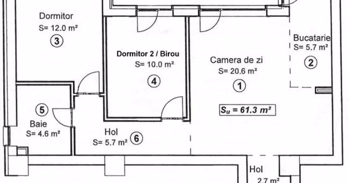 Apartament de vânzare cu 3 camere, mobilat în zona Circumvalațiunii, Timișoara
