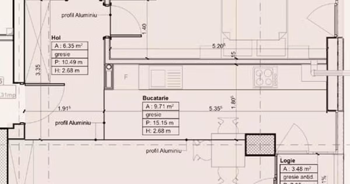 Apartament de vânzare cu 2 camere în zona Central, Timișoara