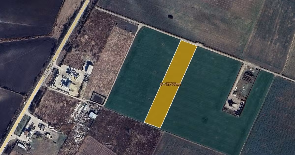 Teren agricol extravilan de vânzare de 18800 mp, în Chișoda