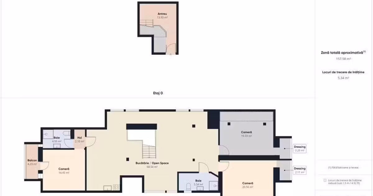 Apartament de vânzare cu 4 camere, mobilat în zona Girocului, Timișoara
