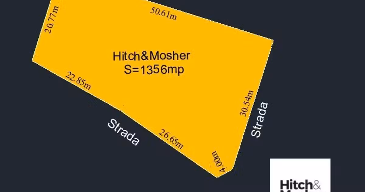 Teren Construcții intravilan de vânzare de 1356 mp, în Giroc