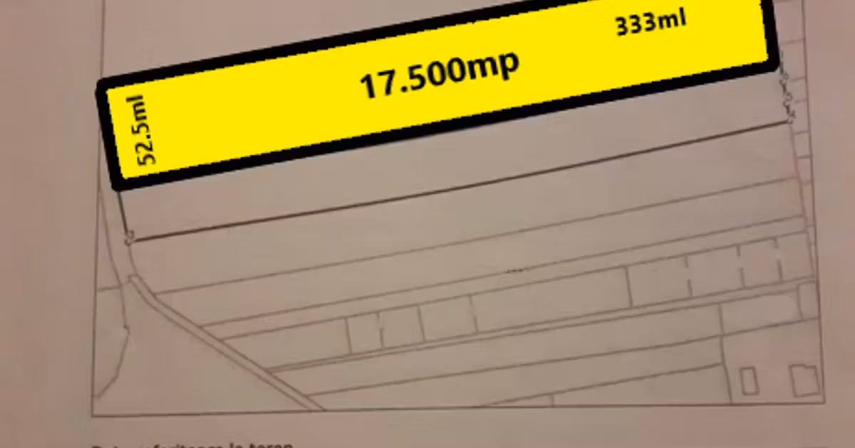 Teren Construcții intravilan de vânzare de 17500 mp, în Tunari