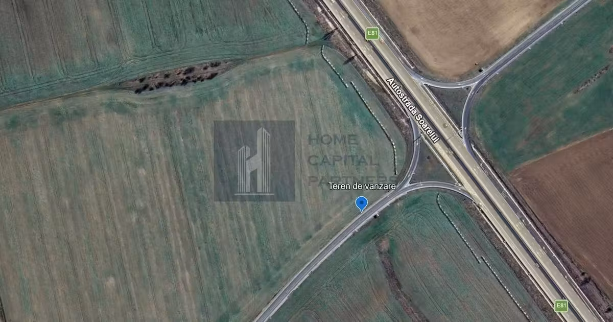 Teren agricol intravilan de vânzare de 2721 mp, în Brănești