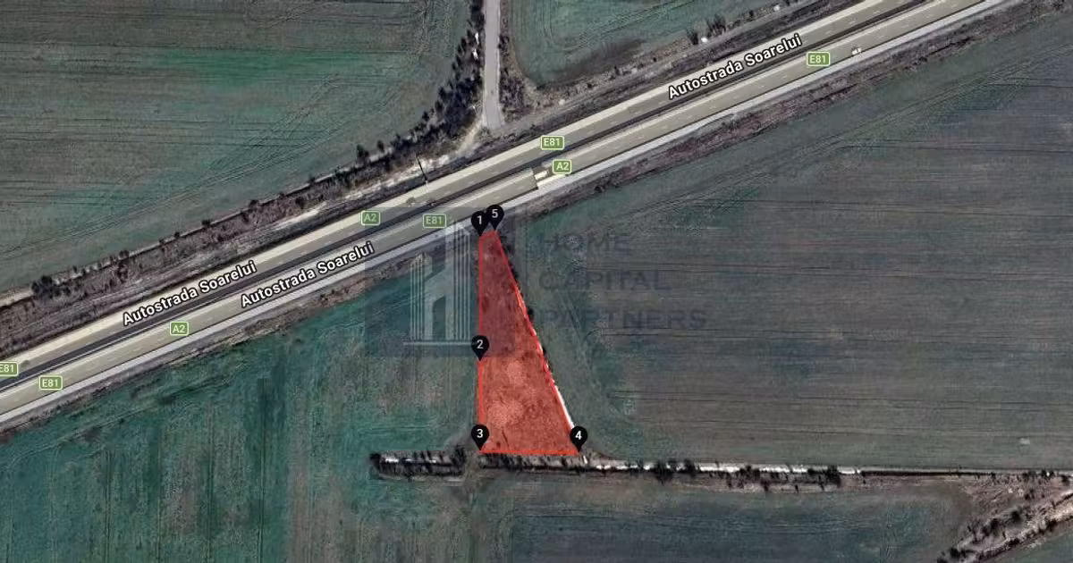 Teren agricol intravilan de vânzare de 2650 mp, în Brănești