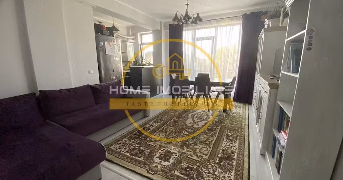 Apartament de vânzare cu 3 camere, mobilat în zona Popas Păcurari, Iași