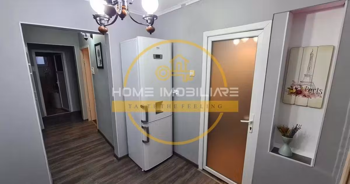 Apartament de vânzare cu 3 camere, mobilat în zona Galata, Iași