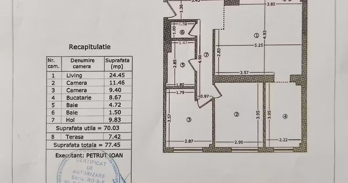 Apartament de vânzare cu 3 camere în zona Floreasca, Sector 1