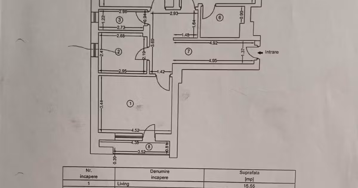 Apartament de vânzare cu 3 camere, mobilat în zona Theodor Pallady, Sector 3