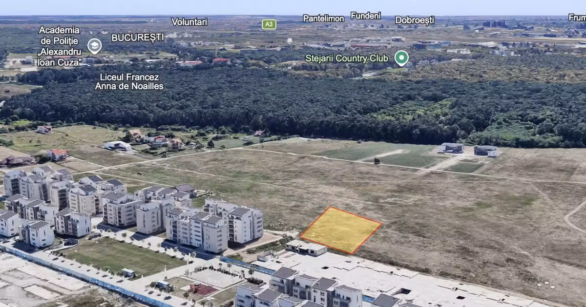 Teren Construcții intravilan de vânzare de 1703 mp, în zona Băneasa, Sector 1