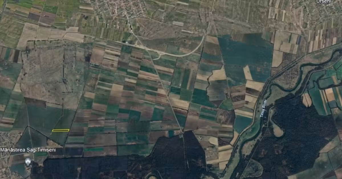 Teren agricol extravilan de vânzare de 15700 mp, în Giroc
