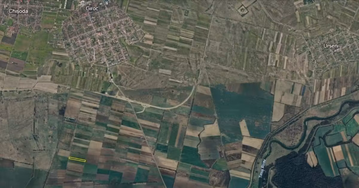 Teren agricol extravilan de vânzare de 11900 mp, în Giroc