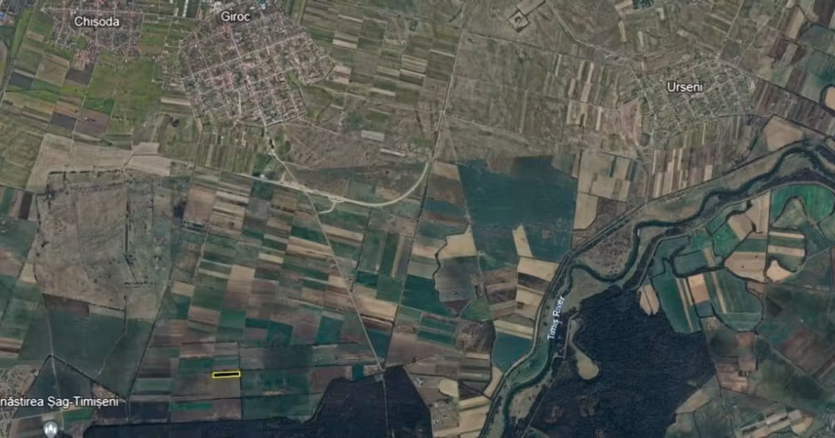 Teren agricol extravilan de vânzare de 18000 mp, în Giroc
