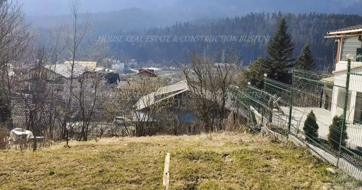 Teren Construcții intravilan de vânzare de 439 mp, în Bușteni