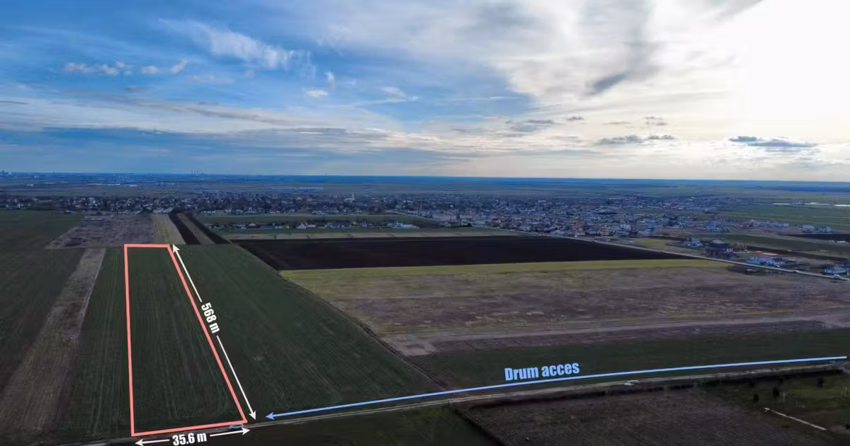 Teren agricol extravilan de vânzare de 10000 mp, în Sânandrei