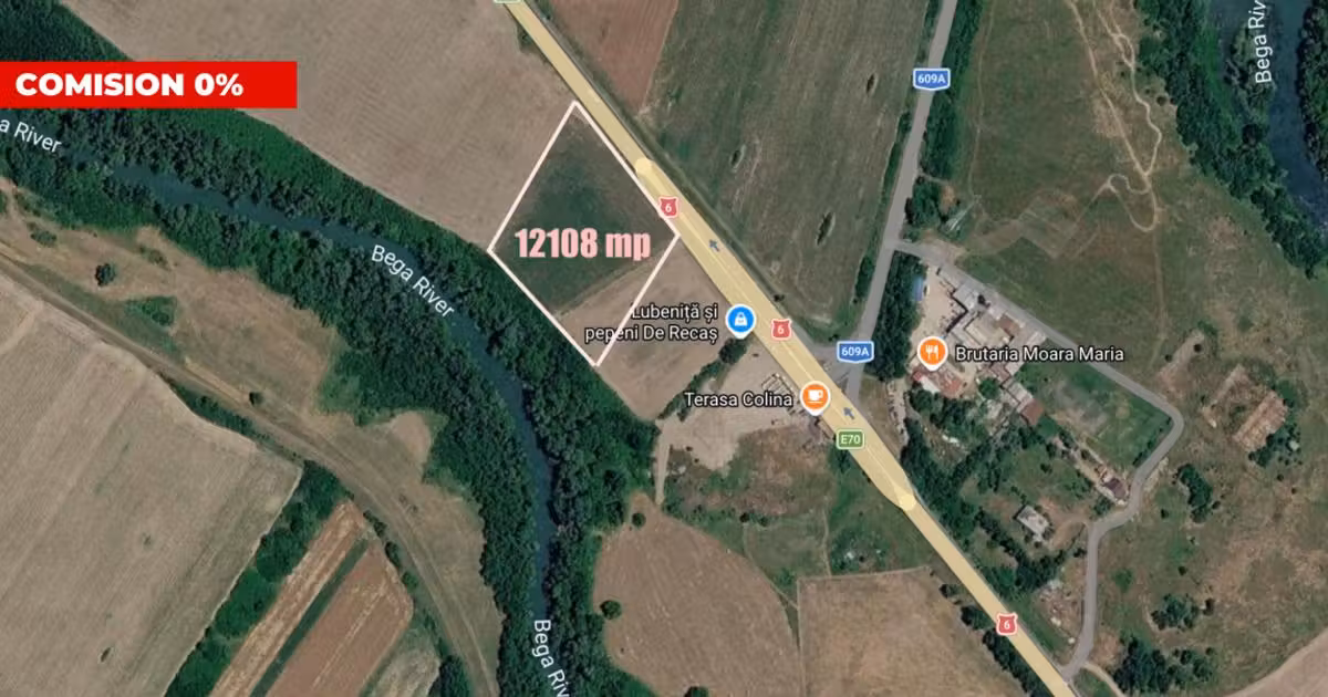 Teren Construcții extravilan de vânzare de 12108 mp, în Chizătău
