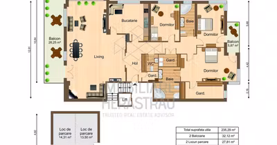 Apartament Barbu Văcărescu