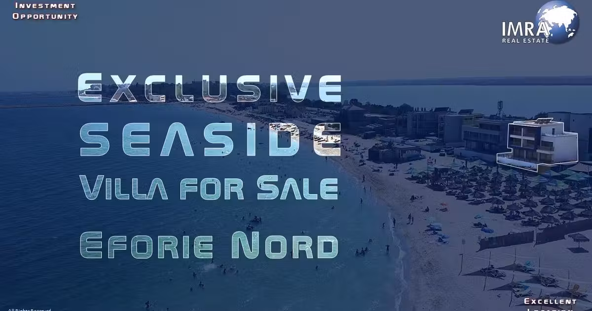 Casă individuală de vânzare cu 7 camere în Eforie Nord