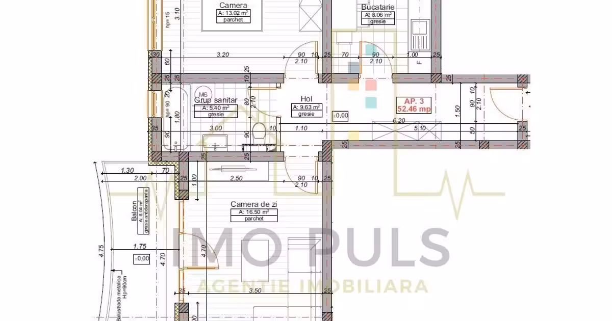 Apartament de vânzare cu 2 camere în zona Braytim, Timișoara