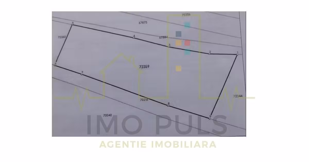 Teren Construcții intravilan de vânzare de 900 mp, în Govăjdia
