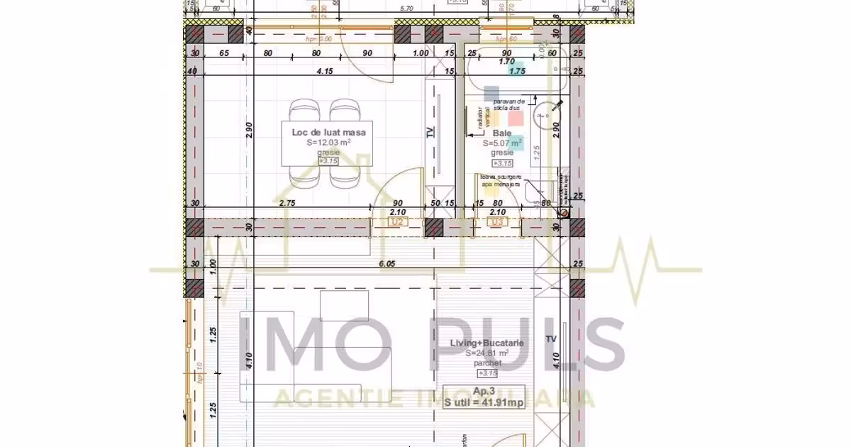 Apartament de vânzare cu 2 camere în zona Girocului, Timișoara