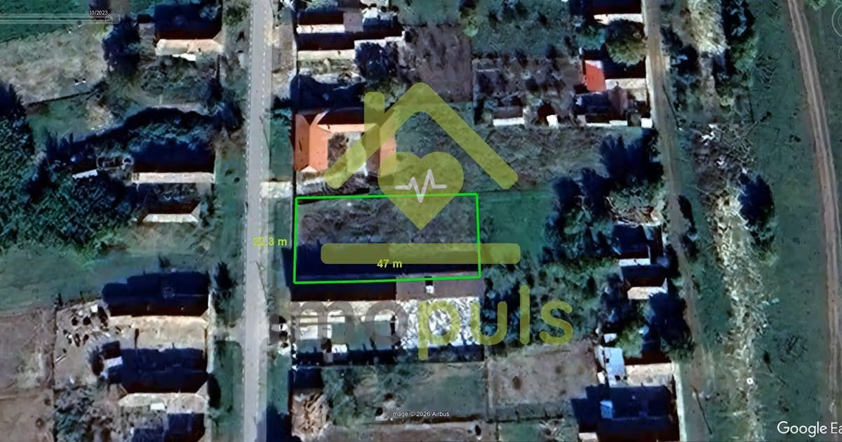 Teren Construcții intravilan de vânzare de 1043 mp, în Bulgăruș