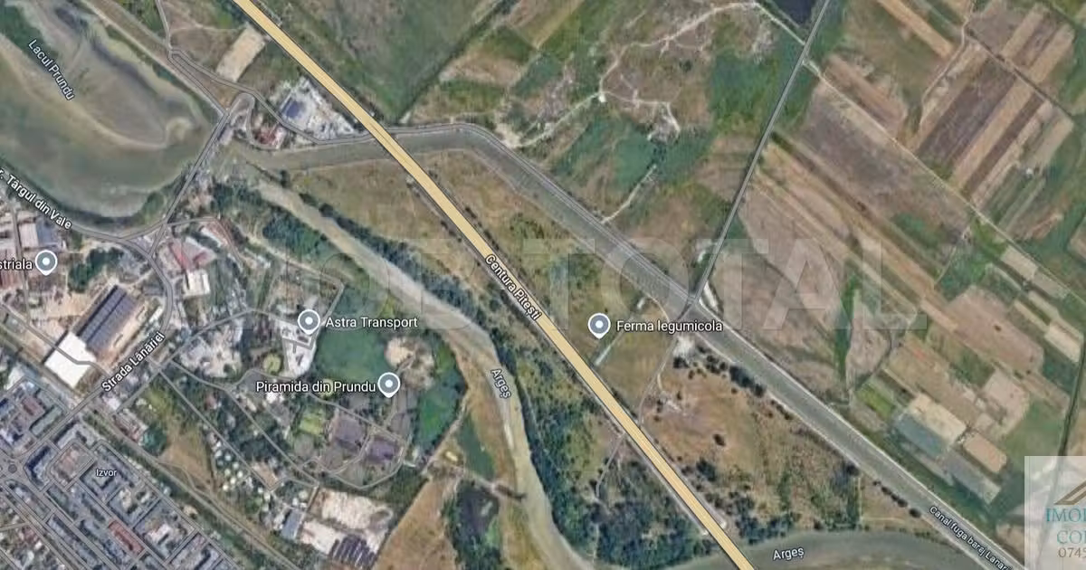 Teren agricol extravilan de vânzare de 3200 mp, în zona Prundu, Pitești