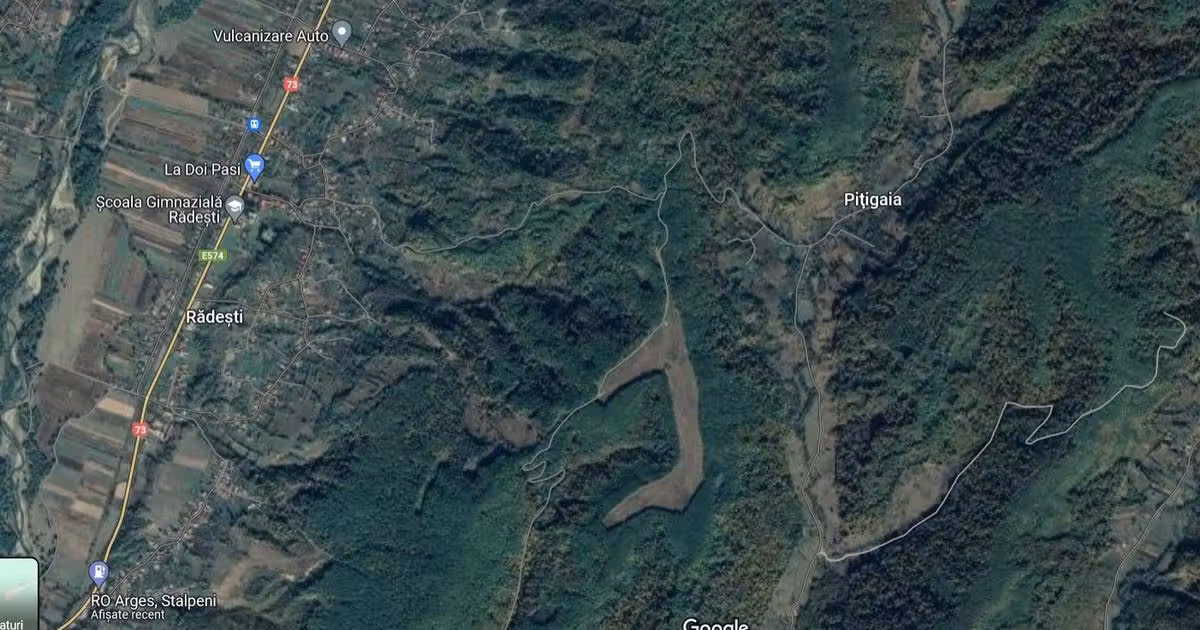 Teren Construcții intravilan de vânzare de 6800 mp, în Stâlpeni