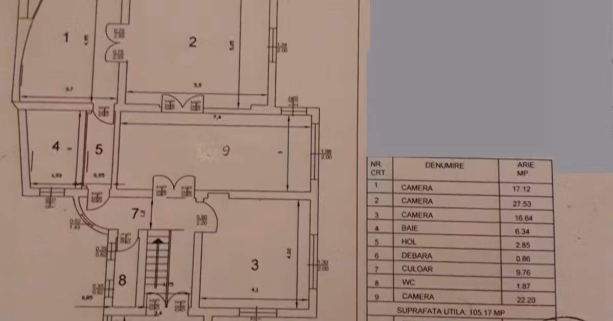 Apartament de vânzare cu 6 camere în zona Batistei, Ultracentral