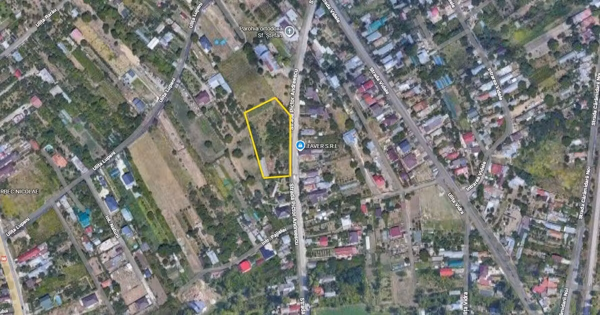 Teren Construcții intravilan de vânzare de 4014 mp, în zona Nord, Giurgiu