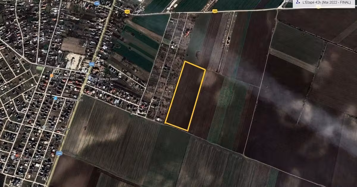 Teren Construcții intravilan de vânzare de 18000 mp, în Dascălu