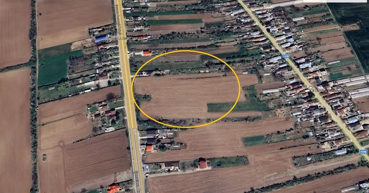 Teren Construcții intravilan de vânzare de 4958 mp, în Potigrafu