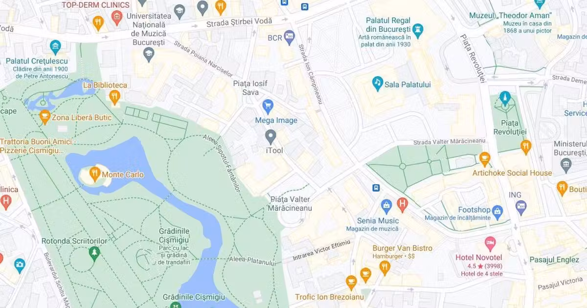 Spațiu comercial de vânzare de 940 mp, în zona Calea Victoriei, Ultracentral