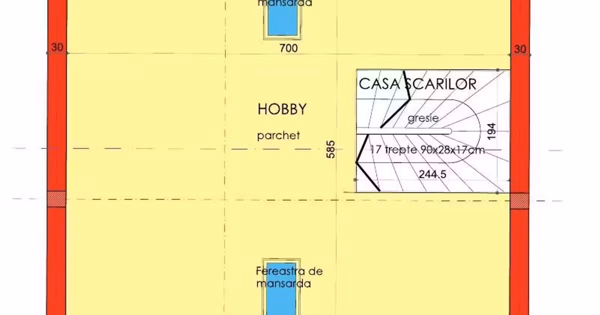 Duplex de vânzare cu 4 camere în zona Orașul Vechi, Baia Mare