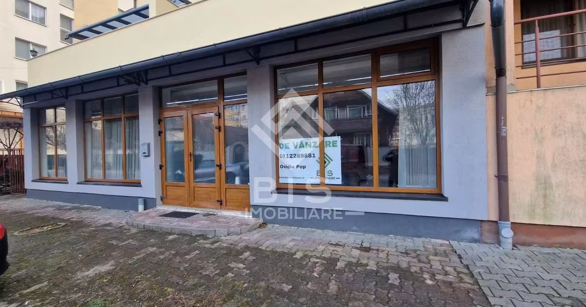 Spațiu comercial de vânzare de 181 mp, în zona Central, Bistrița