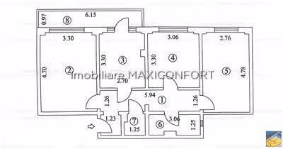 Apartament Obor