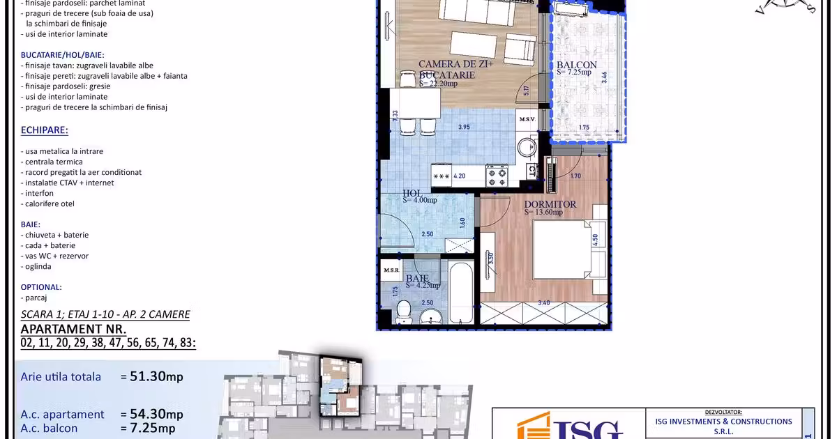 Apartament de vânzare cu 2 camere în zona Parcul Carol, Sector 4
