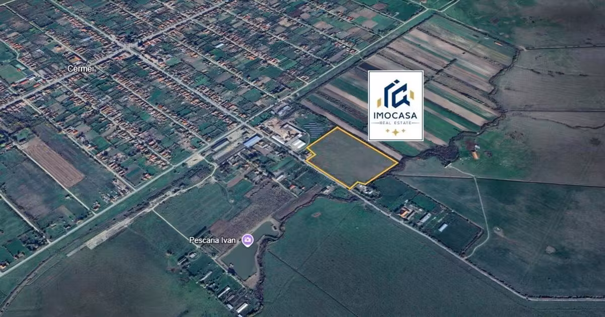 Teren Construcții intravilan de vânzare de 46363 mp, în Cermei