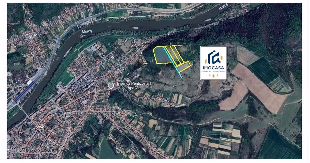 Teren agricol extravilan de vânzare de 814000000 mp, în Lipova
