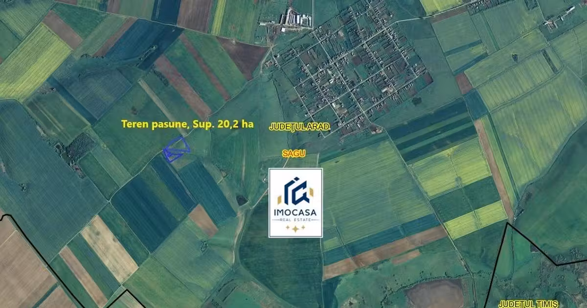Teren agricol extravilan de vânzare de 542000000000 mp, în Șagu