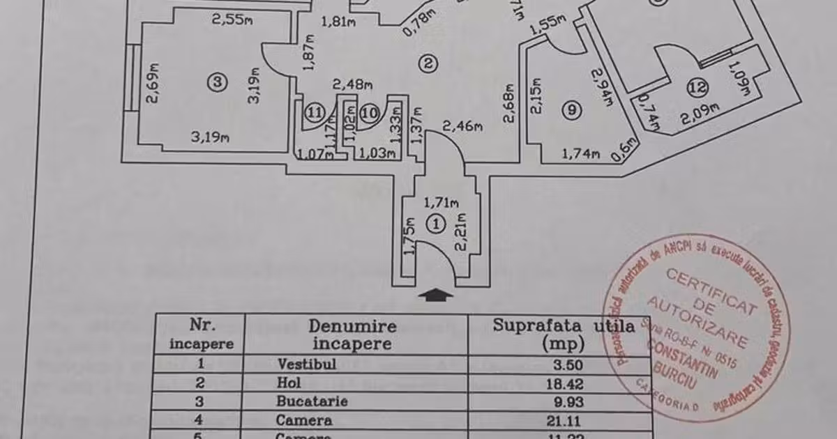 Apartament de vânzare cu 4 camere în zona Universitate, Ultracentral