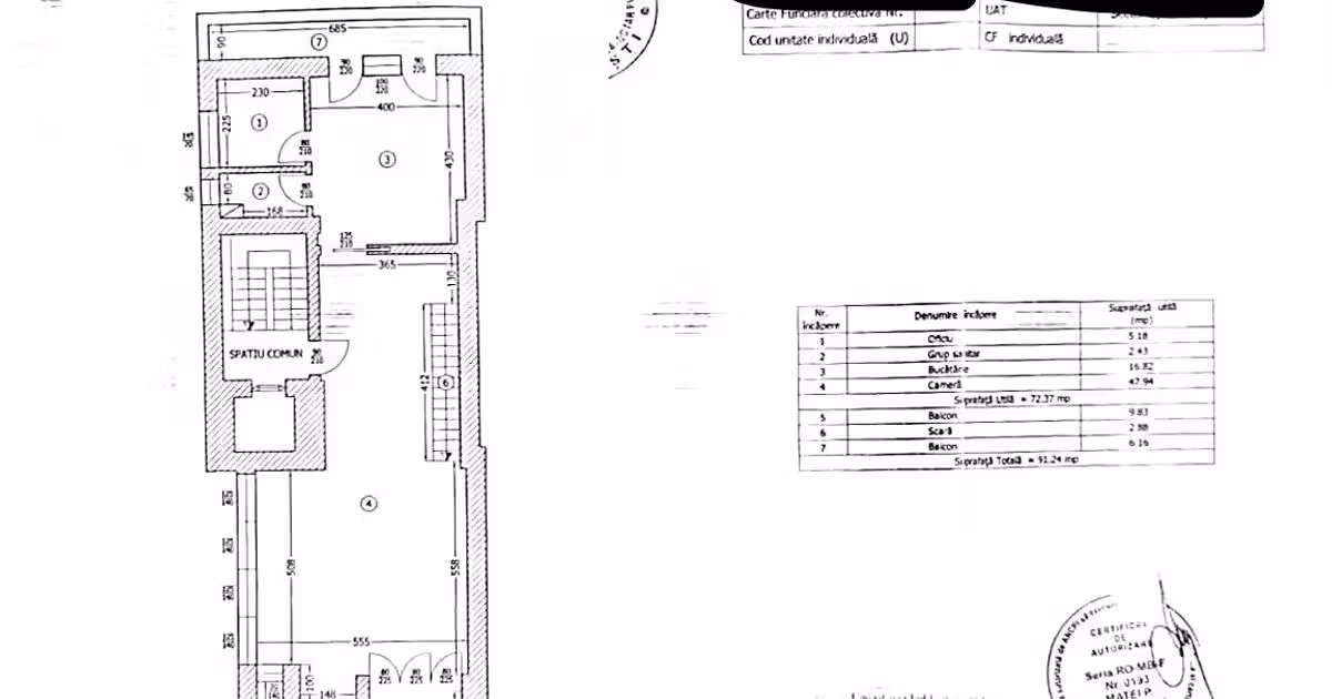 Apartament de vânzare cu 4 camere în zona Capitale, Sector 1
