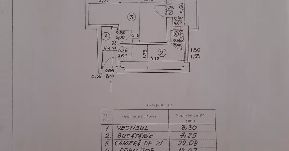 Apartament de vânzare cu 2 camere, mobilat în zona Romană, Ultracentral