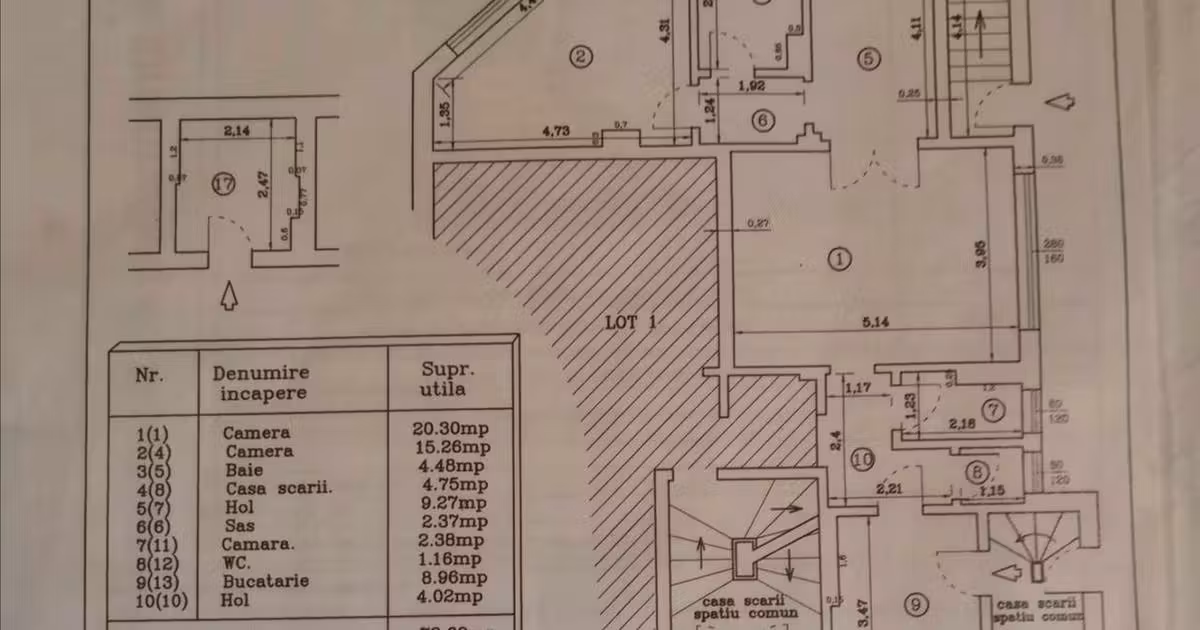 Apartament de vânzare cu 2 camere în zona Armeneasca, Sector 2