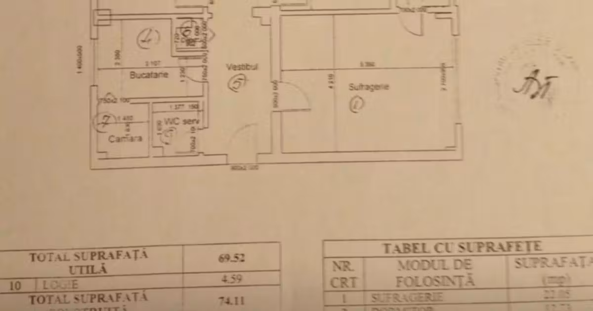 Apartament de vânzare cu 3 camere în zona Calea Călărașilor, Sector 3