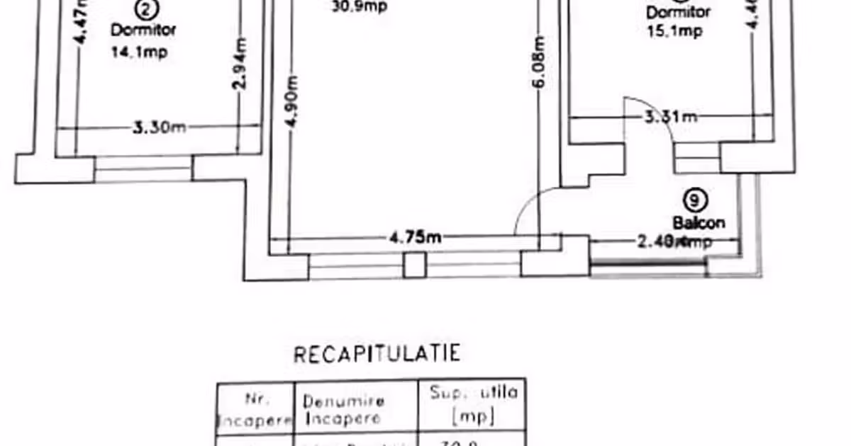 Apartament de vânzare cu 3 camere, mobilat în zona Pipera, Sector 1