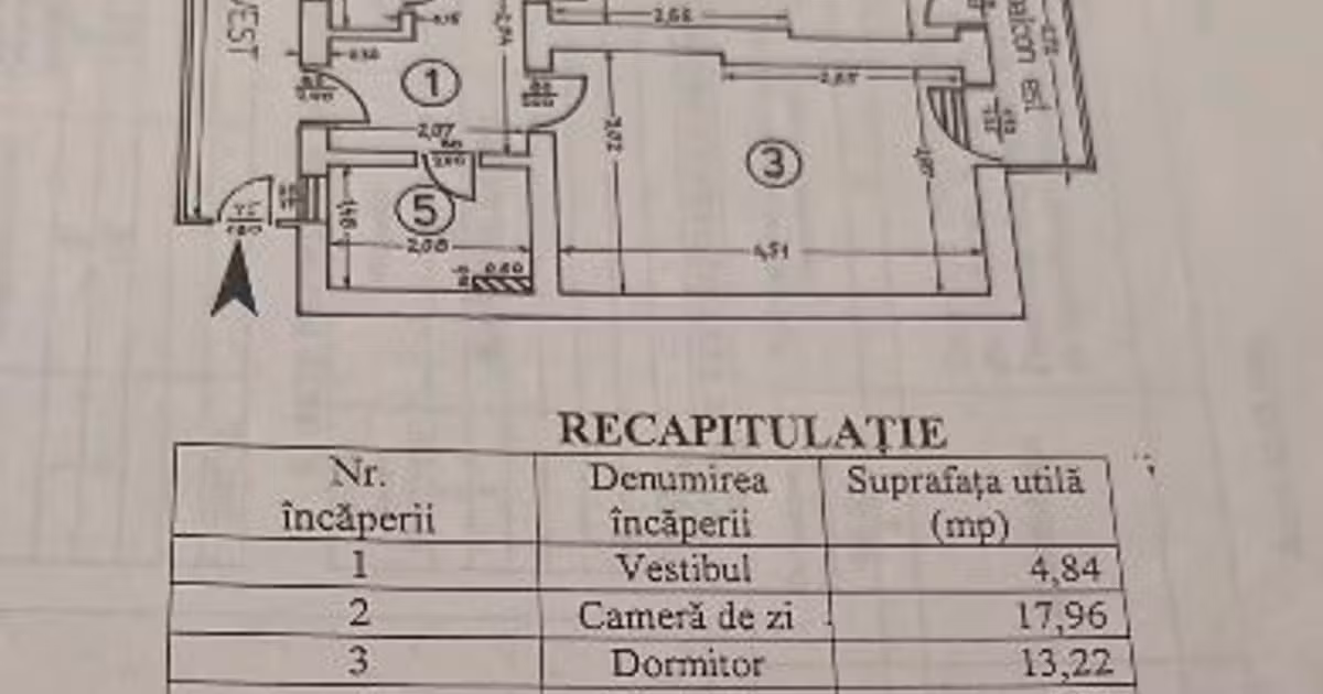 Apartament de vânzare cu 2 camere în zona Primăverii, Sector 1