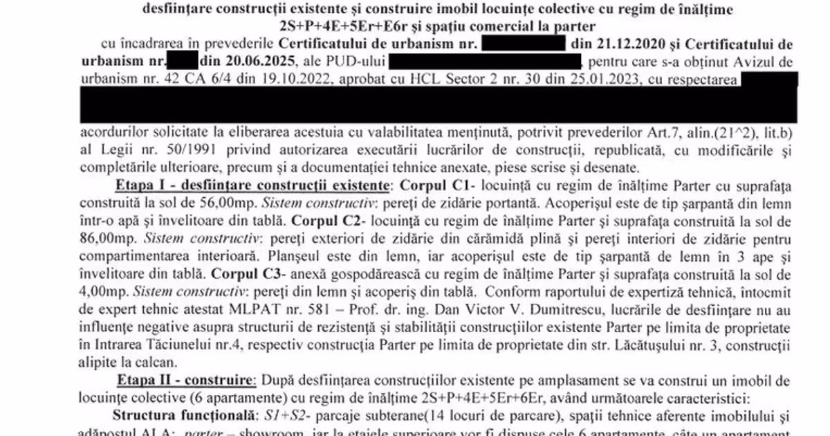 Teren Construcții intravilan de vânzare de 519 mp, în zona Barbu Văcărescu, Sector 2